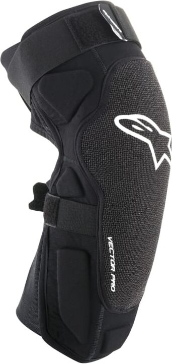 Alpinestars Vector Pro Knee Protector Sort Sort L-XL Alpinestars Vector Pro Knee Protector Sort Sort L-XL