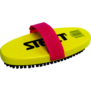 Start Brush Oval Steel Yellow OneSize, Yellow