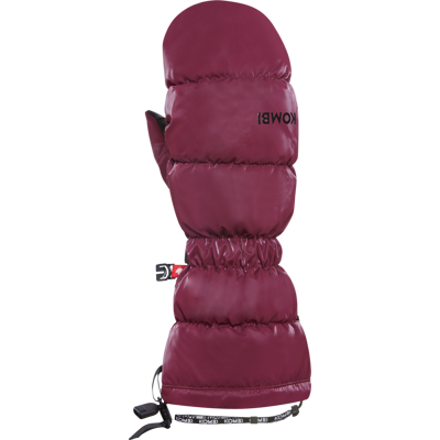 Kombi Women's Snazzy Ethical Goose Down Mittens Rosewood Red, M Kombi Women's Snazzy Ethical Goose Down Mittens Rosewood Red, M