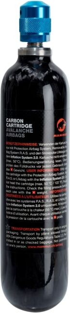 Mammut Carbon Cartridge 300 Bar Sort Sort OneSize Mammut Carbon Cartridge 300 Bar Sort Sort OneSize