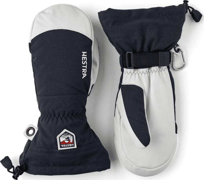 Hestra Army Leather Heli Ski Mitt Sort Sort 6 Hestra Army Leather Heli Ski Mitt Sort Sort 6