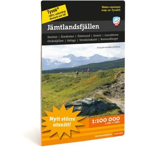 Calazo förlag Jämtlandsfjällen 1:100.000 NoColour OneSize, NoColour