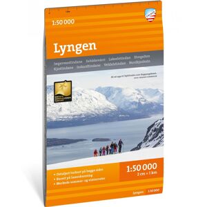 Calazo förlag Turkart Lyngen 1:50 000 NoColour OneSize, NoColour