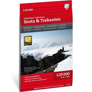 Calazo förlag Høyfjellskart Trollheimen: Snota & Trekanten 1:25 000 NoColour OneSize, NoColour