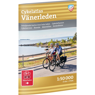 Calazo förlag Cykelatlas Vänerleden 1:50.000 NoColour, OneSize Calazo förlag Cykelatlas Vänerleden 1:50.000 NoColour, OneSize