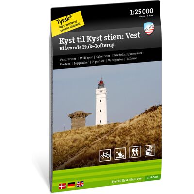 Calazo förlag Kyst Till Kyst Stien Vest Nocolour, OneSize Calazo förlag Kyst Till Kyst Stien Vest Nocolour, OneSize