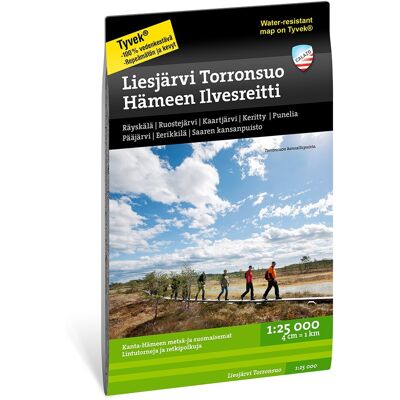 Calazo förlag Liesjärvi Torronsuo Hämeen Ilvesreitti 1:25.000 NoColour, OneSize Calazo förlag Liesjärvi Torronsuo Hämeen Ilvesreitti 1:25.000 NoColour, OneSize