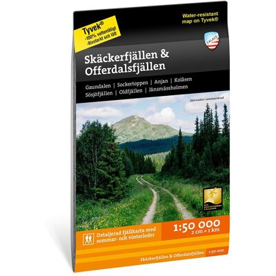 Calazo förlag Skäckerfjällen & Offerdalsfjällen 1:50.000 NoColour, OneSize Calazo förlag Skäckerfjällen & Offerdalsfjällen 1:50.000 NoColour, OneSize