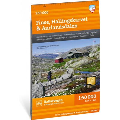 Calazo förlag Turkart Finse, Hallingskarvet & Aurlandsdalen 1:50 000 NoColour, OneSize Calazo förlag Turkart Finse, Hallingskarvet & Aurlandsdalen 1:50 000 NoColour, OneSize