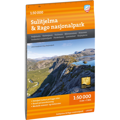 Calazo förlag Turkart Sulitjelma & Rago Nasjonalpark 1:50.000 Nocolour, OneSize Calazo förlag Turkart Sulitjelma & Rago Nasjonalpark 1:50.000 Nocolour, OneSize
