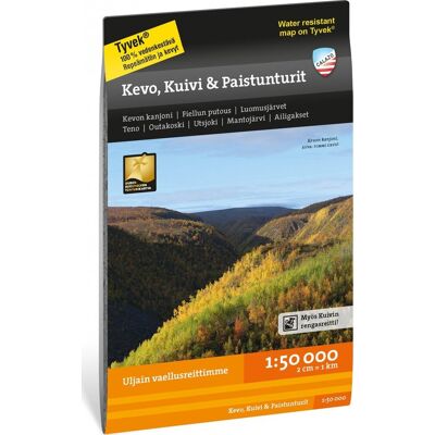 Calazo förlag Kevo, Kuivi & Paistunturit 1:50000 Multi, OneSize Calazo förlag Kevo, Kuivi & Paistunturit 1:50000 Multi, OneSize
