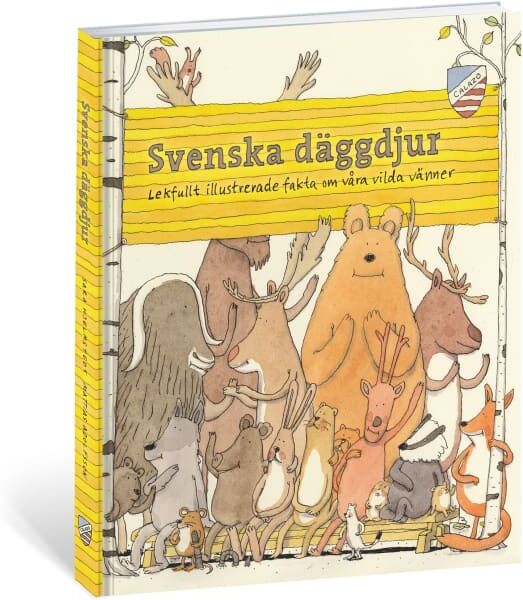 Calazo förlag Svenska Däggdjur  OneSize Calazo förlag Svenska Däggdjur  OneSize