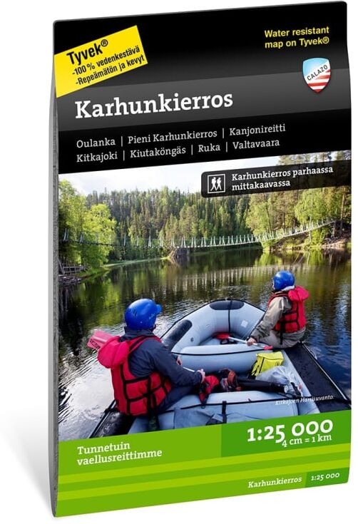 Calazo förlag Karhunkierros 1:25.000 Sort Sort OneSize Calazo förlag Karhunkierros 1:25.000 Sort Sort OneSize