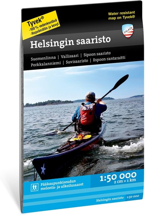 Calazo förlag Helsingin saaristo 1:50.000 Sort Sort OneSize Calazo förlag Helsingin saaristo 1:50.000 Sort Sort OneSize
