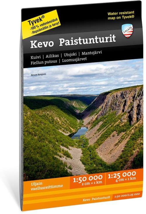 Calazo förlag Kevo Paistunturit 1:25.000/1:50.000 Sort Sort OneSize Calazo förlag Kevo Paistunturit 1:25.000/1:50.000 Sort Sort OneSize