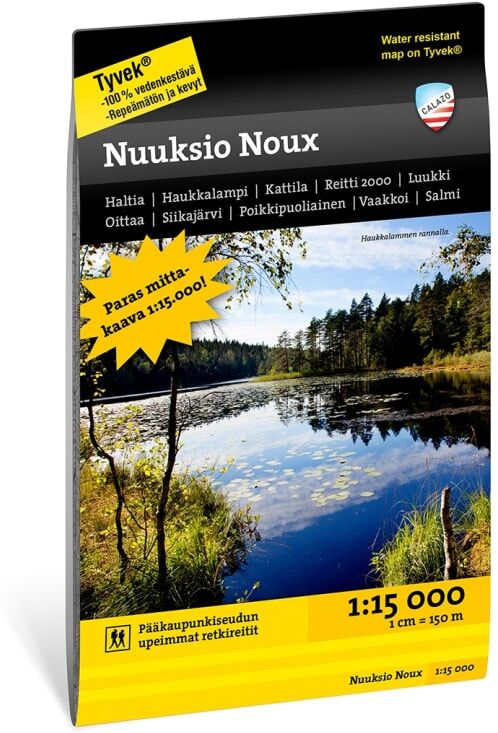 Calazo förlag Nuuksio Noux 1:15.000 Sort Sort OneSize Calazo förlag Nuuksio Noux 1:15.000 Sort Sort OneSize