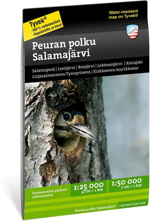 Calazo förlag Peuran polku Salamajärvi 1:25.000/1:50.000 Sort Sort OneSize Calazo förlag Peuran polku Salamajärvi 1:25.000/1:50.000 Sort Sort OneSize