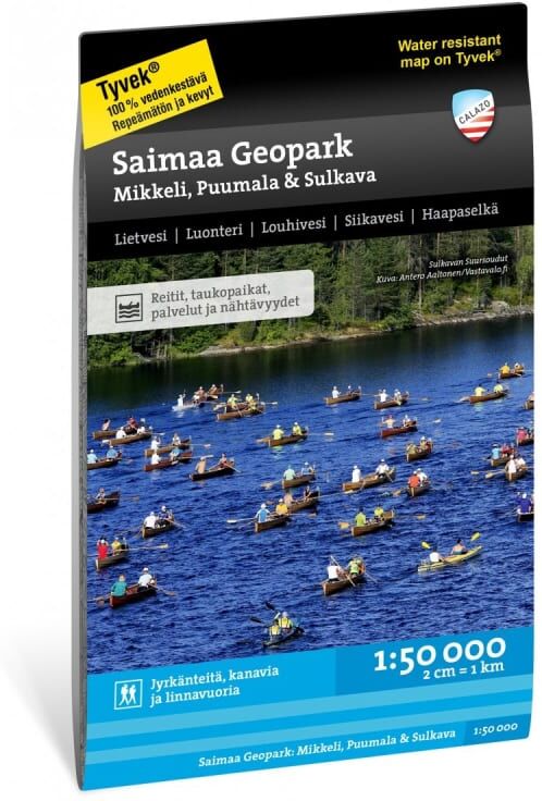Calazo förlag Saimaa Geopark Mikkeli, Puumala & Sulkava 1:50.000 Sort Sort OneSize Calazo förlag Saimaa Geopark Mikkeli, Puumala & Sulkava 1:50.000 Sort Sort OneSize