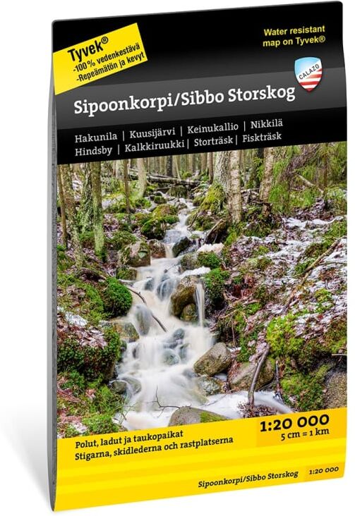 Calazo förlag Sipoonkorpi Sibbo Storskog 1:20.000 Sort Sort OneSize Calazo förlag Sipoonkorpi Sibbo Storskog 1:20.000 Sort Sort OneSize