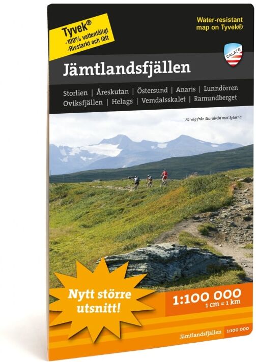 Calazo förlag Jämtlandsfjällen 1:100.000 Sort Sort OneSize Calazo förlag Jämtlandsfjällen 1:100.000 Sort Sort OneSize