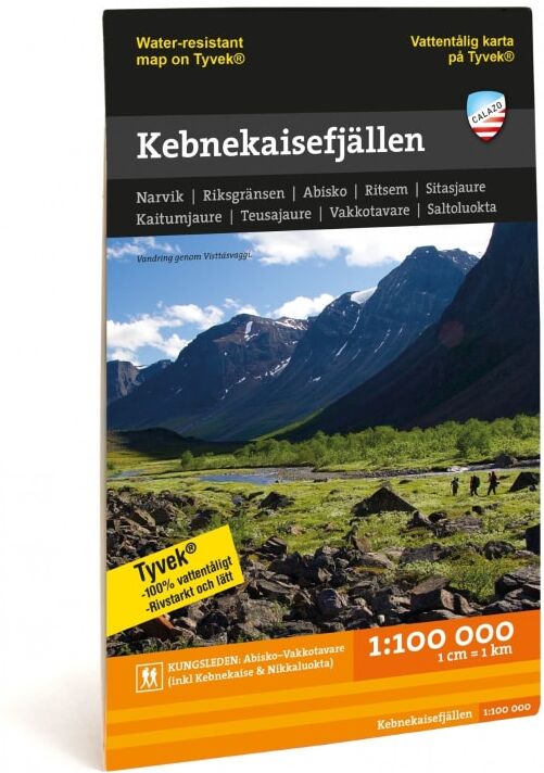 Calazo förlag Kebnekaisefjällen 1:100.000 Sort Sort OneSize Calazo förlag Kebnekaisefjällen 1:100.000 Sort Sort OneSize