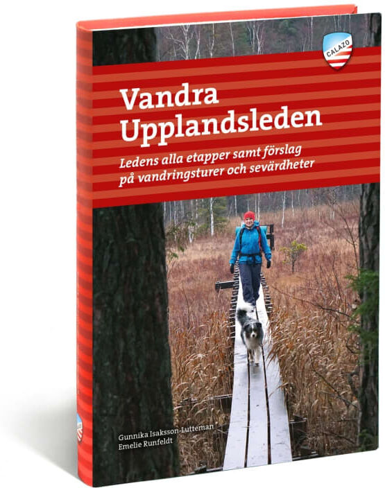 Calazo förlag Vandra Upplandsleden Rød Rød OneSize Calazo förlag Vandra Upplandsleden Rød Rød OneSize