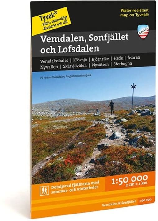 Calazo förlag Vemdalen, Sonfjället & Lofsdal Sort Sort OneSize Calazo förlag Vemdalen, Sonfjället & Lofsdal Sort Sort OneSize