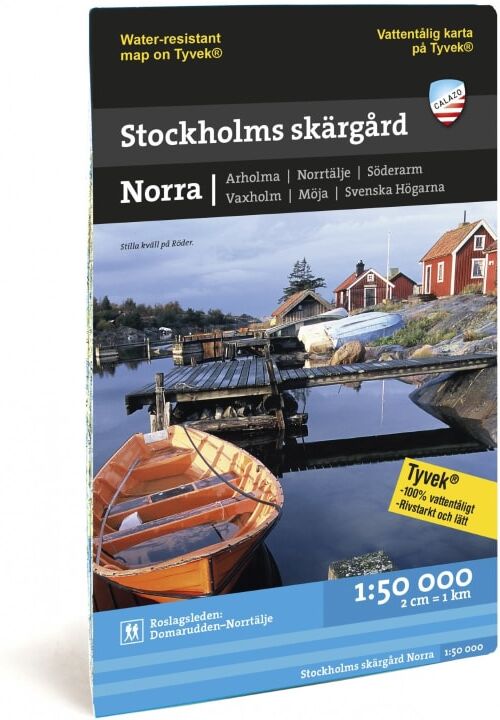 Calazo förlag Stockholms Skärgård – Norra Sort Sort OneSize Calazo förlag Stockholms Skärgård – Norra Sort Sort OneSize