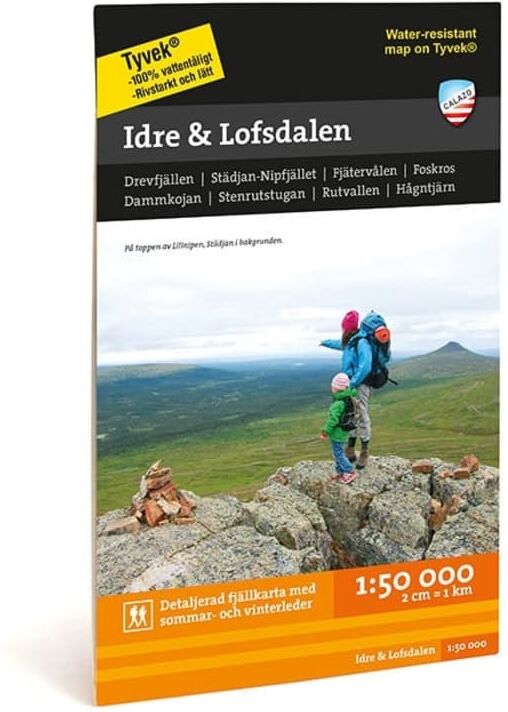 Calazo förlag Idre & Lofsdalen 1:50.000 Sort Sort OneSize Calazo förlag Idre & Lofsdalen 1:50.000 Sort Sort OneSize
