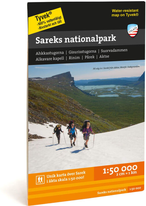 Calazo förlag Sareks nationalpark 1:50.000 Sort Sort OneSize Calazo förlag Sareks nationalpark 1:50.000 Sort Sort OneSize