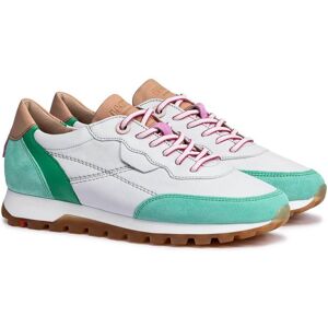 Lloyd 14-770-Dame Sneaker Aloe/offwhite/fern Green Str. 38