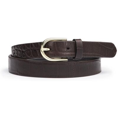 Lloyd D26-33000-Si Dame Bælte Dark Brown 85 Lloyd D26-33000-Si Dame Bælte Dark Brown 85