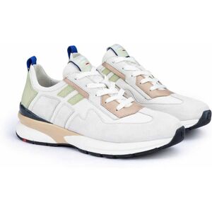 Lloyd 24-330-Dame Sneaker Bianco/white/sand/matcha Str. 41 Lloyd 24-330-Dame Sneaker Bianco/white/sand/matcha Str. 41