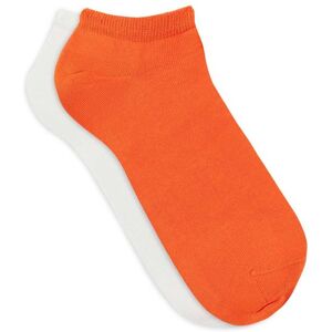 Lloyd London Strømper 2-Pack Orange/white 43-46 Lloyd London Strømper 2-Pack Orange/white 43-46