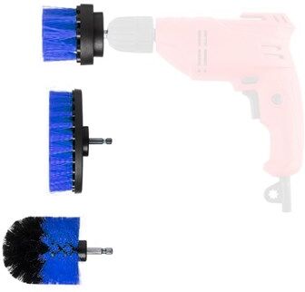 Boremaskinebørster - Poleringsbørster - Børstesæt - 3 Forskellige Størrelser Boremaskinebørster - Poleringsbørster - Børstesæt - 3 Forskellige Størrelser