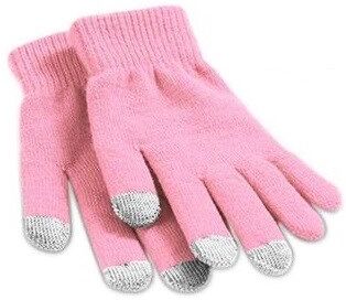 3 Finger Touch Handske - Lyserød 3 Finger Touch Handske - Lyserød