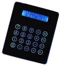 Oplyst Musemåtte Lommeregner med 4 USB Port hubs Oplyst Musemåtte Lommeregner med 4 USB Port hubs