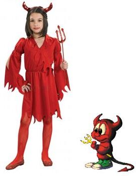 Devil Girl Kostume Devil Girl Kostume