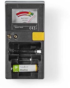 Batteritester - Test Dine Batterier - AAA, AA, C, D, 9 V & Knapcellebatterier Batteritester - Test Dine Batterier - AAA, AA, C, D, 9 V & Knapcellebatterier