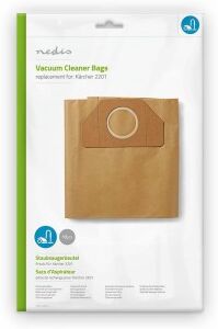 Støvsugerpose   Antal støvposer: 10   Papir   Kärcher 2201   Brun Støvsugerpose   Antal støvposer: 10   Papir   Kärcher 2201   Brun