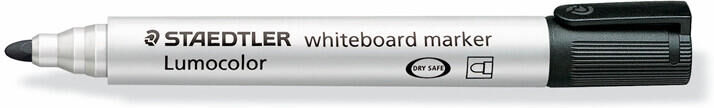 Staedtler Whiteboard Tuscher Lumocolor Sort Dry Safe Staedtler Whiteboard Tuscher Lumocolor Sort Dry Safe