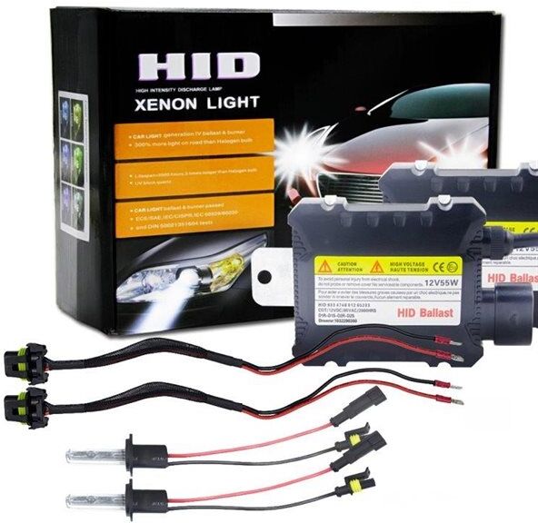 24hshop HID Xenon Konverteringspakke 35W H7 6000K