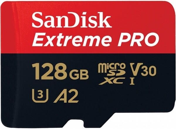 SanDisk Extreme Pro microSDXC Class 10 UHS-I U3 V30 A2 170/90MB/s 128GB SanDisk Extreme Pro microSDXC Class 10 UHS-I U3 V30 A2 170/90MB/s 128GB