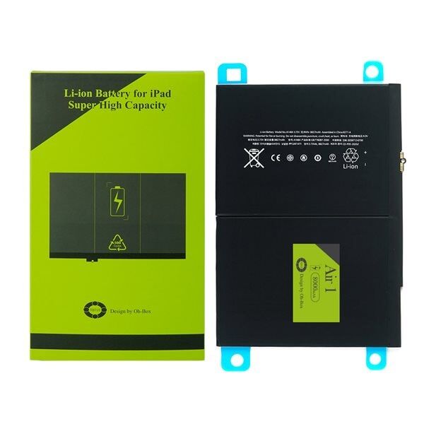 24hshop Oh-Box Batteri til iPad Air