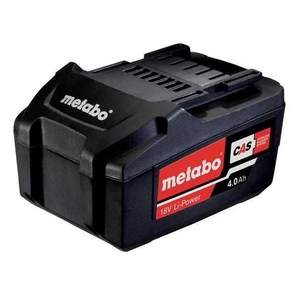 24hshop Metabo Batteripakke 18 V, 4,0 Ah, Li-Power