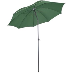 Strand parasol S Ø200cm grøn.