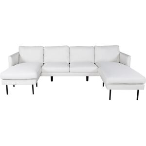 Zoom sofa U-sofa lysbeige.