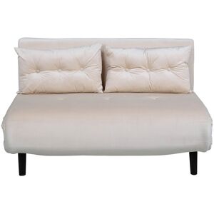 Vicky sovesofa velour beige.