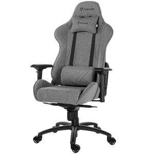 Paracon Knight Pro gamer stol inkl. pude til nakke og lænd grå.