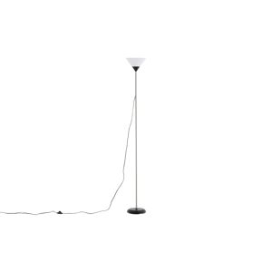 Batang belysning gulvlampe 25,4x25,4x178cm plast beige, sort, hvid.